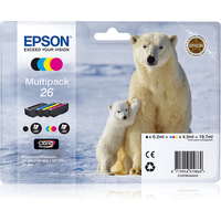 Miniatura 1 de CARTUCHO EPSON MULTIPACK 4 COLORES XP-605 C13T26164010