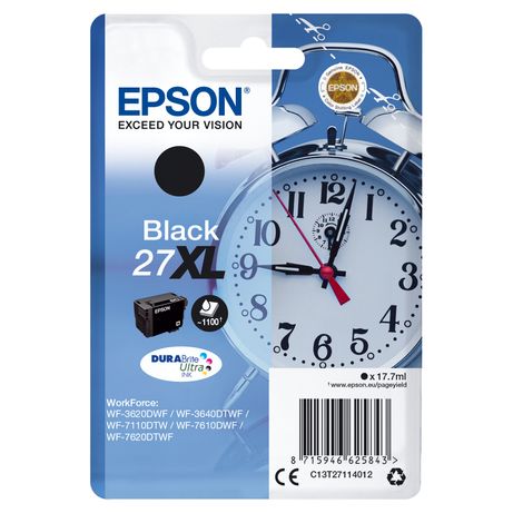 CARTUCHO EPSON NEGRO 27XL C13T27114012 - Imagen 2 de 3 CARTUCHO EPSON NEGRO 27XL C13T27114012 - Imagen 2 de 3