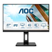 Miniatura 2 de MONITOR AOC 27P2Q 27" FHD 16:9 IPS , USB, DVI, HDMI, ALTAVOCES