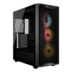 Caja CORSAIR  3200D RS ARGB Mid-Tower PC Case - Smoke RGB Negro
