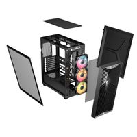 Miniatura 4 de Caja CORSAIR  3200D RS ARGB Mid-Tower PC Case - Smoke RGB Negro