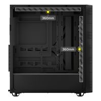 Miniatura 16 de Caja CORSAIR  3200D RS ARGB Mid-Tower PC Case - Smoke RGB Negro