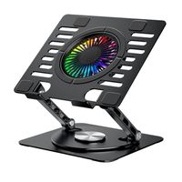 Miniatura 2 de SOPORTE/REFRIGERADOR PORTATIL 17.3" COOLBOX COOLAIR AV1B RGB NEGRA