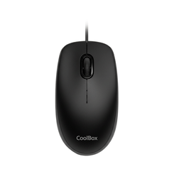 RATON COOLBOX U01 1.600DPI USB NEGRO