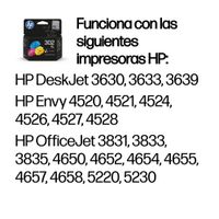Miniatura 3 de HP 302XL PACK 3 INK CARTRIDGE