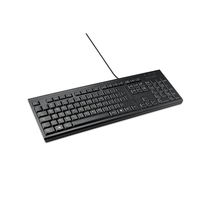 Miniatura 1 de TECLADO USB KB100 EQ NEGRO KENSINGTON K63727ES