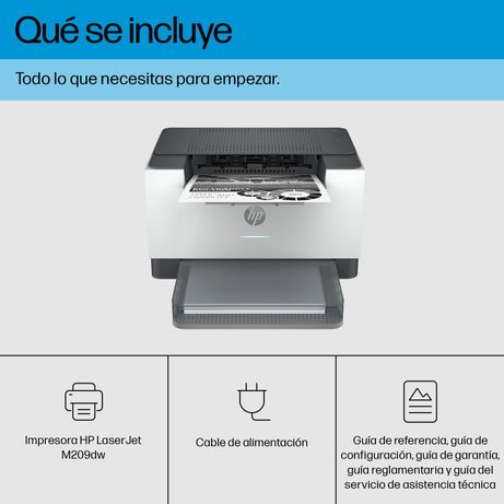 HP LaserJet Impresora HP LaserJet M209dw, Blanco y negro, Impresora para Home y Home Office, Estampado, Impresión a doble cara; Tamaño compacto; Energ - Imagen 8 de 10 HP LaserJet Impresora HP LaserJet M209dw, Blanco y negro, Impresora para Home y Home Office, Estampado, Impresión a doble cara; Tamaño compacto; Energ - Imagen 8 de 10
