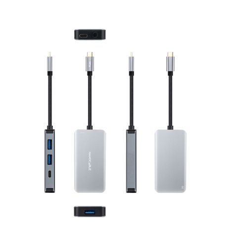 Nanocable Hub USB-C 3xUSB3.0+USB-C+USB-C PD 15cm - Imagen 3 de 4 Nanocable Hub USB-C 3xUSB3.0+USB-C+USB-C PD 15cm - Imagen 3 de 4