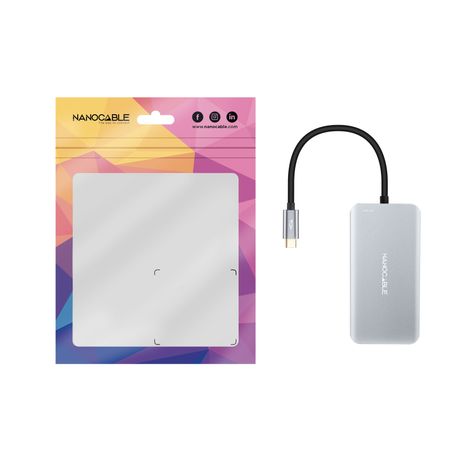 Nanocable Hub USB-C 3xUSB3.0+USB-C+USB-C PD 15cm - Imagen 4 de 4 Nanocable Hub USB-C 3xUSB3.0+USB-C+USB-C PD 15cm - Imagen 4 de 4