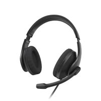 Miniatura 2 de Hama HS USB300 V2 Auriculares Al mbrico Diadema Oficina Centro de llamadas USB tipo A Negro