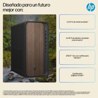 Miniatura 7 de OmniDesk AI PC Core Ultra5 225 13 TOPS RAM 32GB (1x32GB) DDR5 5600 SSD 1T 2280 PCIe Windows 11 Plus Dark Wood