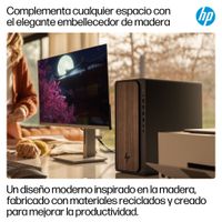 Miniatura 9 de OmniDesk AI PC Core Ultra5 225 13 TOPS RAM 32GB (1x32GB) DDR5 5600 SSD 1T 2280 PCIe Windows 11 Plus Dark Wood
