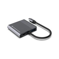 Miniatura 10 de ADAPTADOR USB-C 4EN1 CONCEPTRONIC DONN013 HDMI  X2  USB 3.0 X 1 USB-C X 1 CARGA MAX 100W