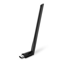 Miniatura 2 de USB WIFI DUALBAND TP-LINK ARCHER T2U PLUS AC600 USB2.0 1 ANTENA DE ALTA GANANCIA