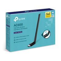 Miniatura 5 de USB WIFI DUALBAND TP-LINK ARCHER T2U PLUS AC600 USB2.0 1 ANTENA DE ALTA GANANCIA