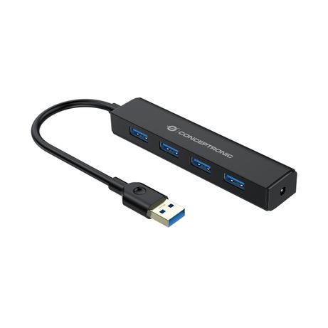 HUB USB 3.0 CONCEPTRONIC 4 PUERTOS MINI HUB POCKET C4PUSB3 - Imagen 2 de 5 HUB USB 3.0 CONCEPTRONIC 4 PUERTOS MINI HUB POCKET C4PUSB3 - Imagen 2 de 5