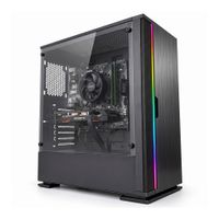Miniatura 1 de PC NETWAY PBA PRO GAMING RYZEN 5 5655G, 32GB, 1TB SSD, GTX 1050 Ti 4GB, Windows 11 Pro, tec. y rat. Ordenador sobremesa gaming