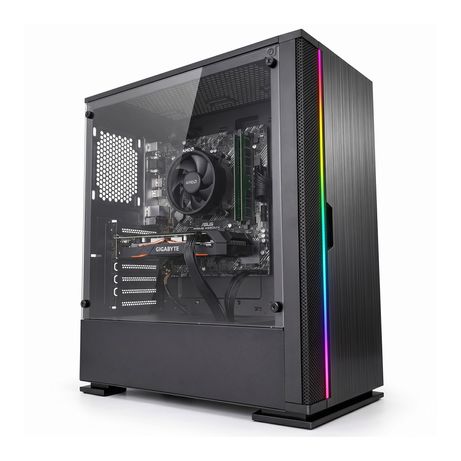 PC NETWAY PBA PRO GAMING RYZEN 5 5655G, 32GB, 1TB SSD, GTX 1050 Ti 4GB, Windows 11 Pro, tec. y rat. Ordenador sobremesa gaming - Imagen 1 de 4 PC NETWAY PBA PRO GAMING RYZEN 5 5655G, 32GB, 1TB SSD, GTX 1050 Ti 4GB, Windows 11 Pro, tec. y rat. Ordenador sobremesa gaming - Imagen 1 de 4