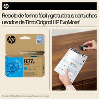 Miniatura 5 de HP 937E EVOMORE CYAN INK