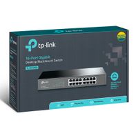 Miniatura 5 de SWITCH 16 PUERTOS 10/100/1000 TP-LINK TL-SG1016D RACK NO GEGSTIONADO