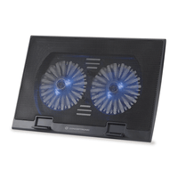 Miniatura 1 de BASE REFRIGERACION PORTATIL CONCEPTRONIC 2 VENTILADORES