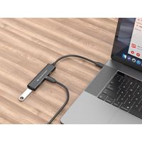 Miniatura 8 de HUB 3.0 CONCEPTRONIC HUBBIES12B 4 PUERTOS USB 3.2  USB-C  2 PUERTOS USB-C 2 USB-A COLOR NEGRO CARCASA DE ALUMINIO