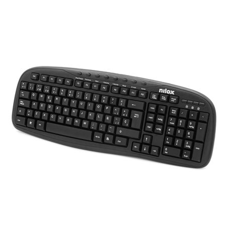 TECLADO MULTIMEDIA NILOX USB NEGRO - Imagen 5 de 11 TECLADO MULTIMEDIA NILOX USB NEGRO - Imagen 5 de 11