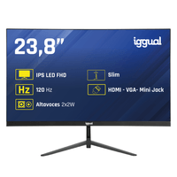 Miniatura 1 de MONITOR IGGUAL Monitor 24" IPS 1ms FHD 120Hz VGA HDMI +Altavoces   23.8" IPS 1920 x 1080 HDMI VGA Altavoces