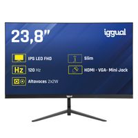 Miniatura 2 de MONITOR IGGUAL Monitor 24" IPS 1ms FHD 120Hz VGA HDMI +Altavoces   23.8" IPS 1920 x 1080 HDMI VGA Altavoces