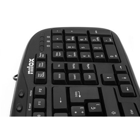 TECLADO MULTIMEDIA NILOX USB NEGRO - Imagen 7 de 11 TECLADO MULTIMEDIA NILOX USB NEGRO - Imagen 7 de 11