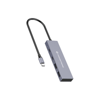 Miniatura 1 de HUB USB 3.2 CONCEPTRONIC HUBBIES13G 2 PUERTOS USB 3.2 USB-C 2 PUERTOS USB-A CARCASA DE ALUMINIO