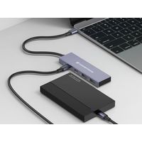 Miniatura 5 de HUB USB 3.2 CONCEPTRONIC HUBBIES13G 2 PUERTOS USB 3.2 USB-C 2 PUERTOS USB-A CARCASA DE ALUMINIO