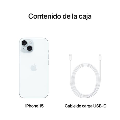 APPLE iPhone 15 6.1" 5G 128GB Azul - Imagen 10 de 10 APPLE iPhone 15 6.1" 5G 128GB Azul - Imagen 10 de 10
