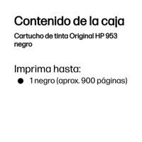 Miniatura 4 de HP 953 NEGRO TINTA