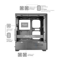 Miniatura 10 de Caja MARS GAMING  MCQUANTUMW  Blanco