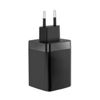 Miniatura 4 de CARGADOR USB GAN MARS GAMING MD-GAN65R 65W 1xUSB-C 1xUSB-A CABLE RETRACTIL PD COLOR NEGRO