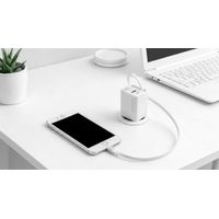 Miniatura 7 de CARGADOR USB GAN MARS GAMING MD-GAN65RW 65W 1xUSB-C 1xUSB-A CABLE RETRACTIL PD COLOR BLANCO