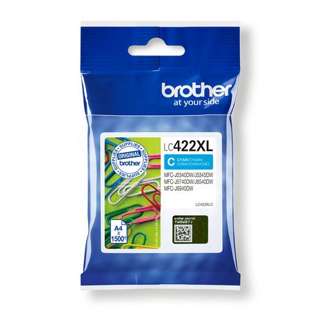 CONSUMIBLE BROTHER CYAN LC422XLC - Imagen 2 de 4 CONSUMIBLE BROTHER CYAN LC422XLC - Imagen 2 de 4