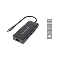 Miniatura 2 de ADAPTADOR USB-C 7IN1 CONCEPTRONIC HDMIx2  USB-C PD 100W USB-A  RJ45 GIGABIT DONN14G