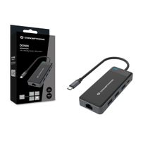 Miniatura 5 de ADAPTADOR USB-C 7IN1 CONCEPTRONIC HDMIx2  USB-C PD 100W USB-A  RJ45 GIGABIT DONN14G