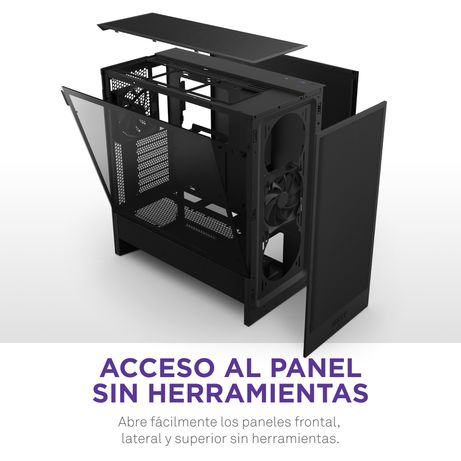 TORRE GAMING NZXT H5 FLOW (2024) | ATX | NEGRA - Imagen 12 de 14 TORRE GAMING NZXT H5 FLOW (2024) | ATX | NEGRA - Imagen 12 de 14