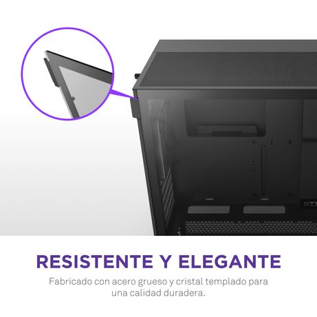 TORRE GAMING NZXT H5 FLOW (2024) | ATX | NEGRA - Imagen 13 de 14 TORRE GAMING NZXT H5 FLOW (2024) | ATX | NEGRA - Imagen 13 de 14
