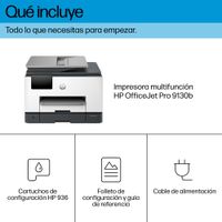 Miniatura 5 de HP OfficeJet Pro OfficeJet Pro 9130b Inalámbrico All-in-One Color Impresora, Impresión a doble cara; Copiadora y escáner  Thermal Inkjet Wifi Dúplex