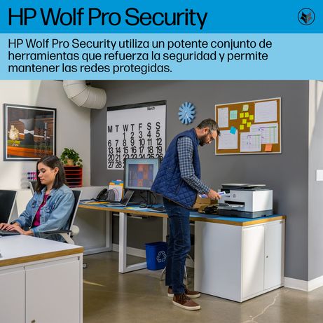 HP OfficeJet Pro OfficeJet Pro 9130b Inalámbrico All-in-One Color Impresora, Impresión a doble cara; Copiadora y escáner Thermal Inkjet Wifi Dúplex - Imagen 7 de 11 HP OfficeJet Pro OfficeJet Pro 9130b Inalámbrico All-in-One Color Impresora, Impresión a doble cara; Copiadora y escáner Thermal Inkjet Wifi Dúplex - Imagen 7 de 11