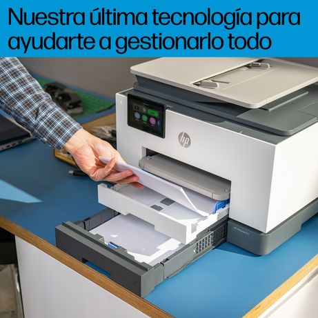 HP OfficeJet Pro OfficeJet Pro 9130b Inalámbrico All-in-One Color Impresora, Impresión a doble cara; Copiadora y escáner Thermal Inkjet Wifi Dúplex - Imagen 8 de 11 HP OfficeJet Pro OfficeJet Pro 9130b Inalámbrico All-in-One Color Impresora, Impresión a doble cara; Copiadora y escáner Thermal Inkjet Wifi Dúplex - Imagen 8 de 11