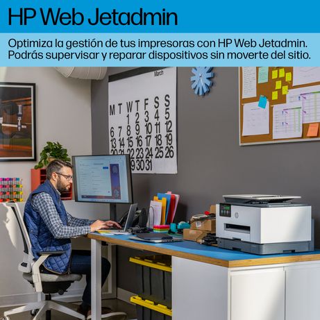 HP OfficeJet Pro OfficeJet Pro 9130b Inalámbrico All-in-One Color Impresora, Impresión a doble cara; Copiadora y escáner Thermal Inkjet Wifi Dúplex - Imagen 9 de 11 HP OfficeJet Pro OfficeJet Pro 9130b Inalámbrico All-in-One Color Impresora, Impresión a doble cara; Copiadora y escáner Thermal Inkjet Wifi Dúplex - Imagen 9 de 11