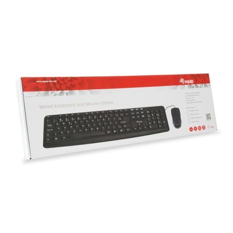 COMBO TECLADO + MOUSE USB EQUIP LIFE COLOR NEGRO - Imagen 6 de 9 COMBO TECLADO + MOUSE USB EQUIP LIFE COLOR NEGRO - Imagen 6 de 9