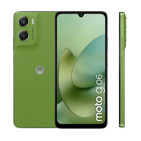 MOTOROLA moto g06 moto g06 6.88" 4G 4GB/256GB Verde - Imagen 1 de 19 MOTOROLA moto g06 moto g06 6.88" 4G 4GB/256GB Verde - Imagen 1 de 19