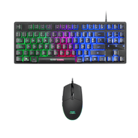 Miniatura 1 de PACK TECLADO + RATON MARS GAMING MCPTKLES RGB H-mech