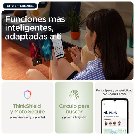 MOTOROLA moto g06 moto g06 6.88" 4G 4GB/256GB Verde - Imagen 19 de 19 MOTOROLA moto g06 moto g06 6.88" 4G 4GB/256GB Verde - Imagen 19 de 19